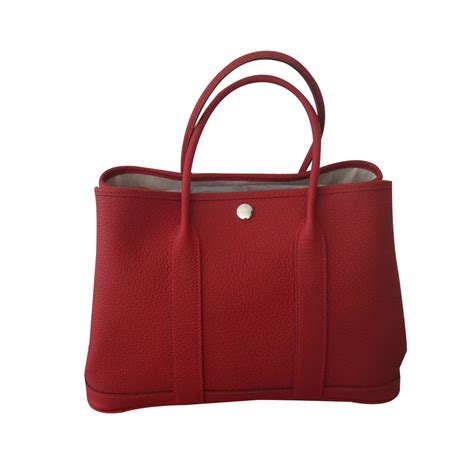 hermes garden party 30 red